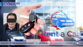 Ижарага машина олмоқчи бўлганлар фирибгар аёлга алданди