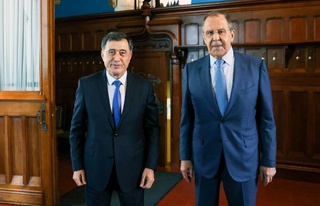 Vladimir Norov Rossiya tashqi ishlar vaziri bilan uchrashdi