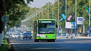 Аз 16 август дар  Тошканд чор хатсайри нави автобус ба роҳ монда шуд