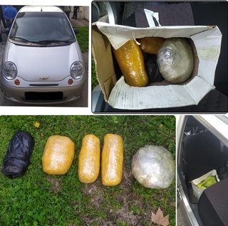 “Маtiz”га яширилган 6,8 килограмм гиёҳвандлик воситалари фош этилди