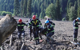 Gruziyadagi ko'chki qurbonlari soni 25 kishiga yetdi