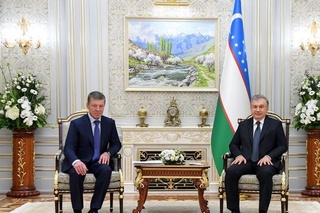 Shavkat Mirziyoyev Rossiya Federatsiyasi delegatsiyasini qabul qildi