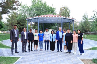 Самарқанд давлат ветеринария медицинаси, чорвачилик ва биотехнологиялар университети ректори Самарқанд шаҳридаги "Болалар маҳалласи"да бўлди