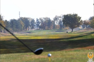 The international golf tournament starts in Tashkent