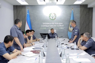 Министром МВД Узбекистана критически обсуждены условия, созданные в системе исполнения наказаний, и проводимая работа по цифровизации