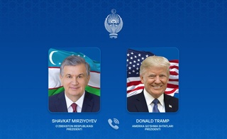 Лидеры Узбекистана и США провели телефонный разговор