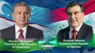 Presidents of Uzbekistan and Tajikistan talk over the phone
