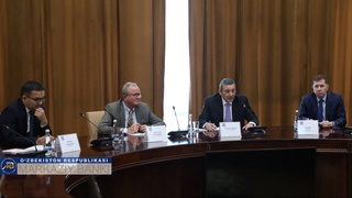 В Центробанке Узбекистана состоялась встреча с делегацией Международного валютного фонда
