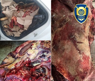 Правоохранители пресекли попытку провезти в Ташкент 665 кг испорченного мяса