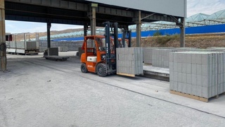 Ohangaronda gazoblokbeton ishlab chiqarishga kirishildi