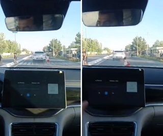 Навоийда 2 синф ўқувчисини BYD уриб кетди