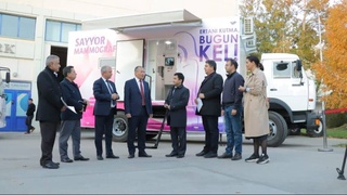 «UzAuto» передал Минздраву передвижные медицинские центры собственной разработки