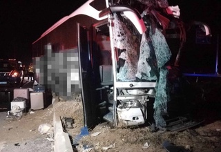 A serious road accident has occurred in Turkey, there is a dead man and injured