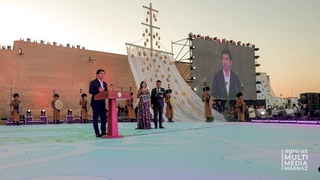 Хивада бўлиб ўтган “Қовун сайли” фестивали ғолибларига автомобиль топширилди