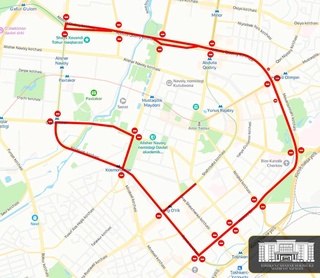 11 и 12 марта в Ташкенте перекроют несколько центральных улиц