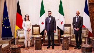 Германия ва Франция ТИВ раҳбарлари Асад режими қулаганидан бери илк бор Сурияга келди