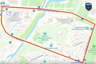 16 октября в связи с марафоном «Business Run» некоторые улицы Ташкента будут временно закрыты