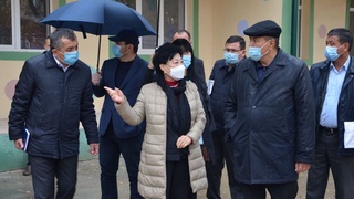 Maktabgacha taʼlim vaziri Chiroqchi tumaniga tashrif buyurdi