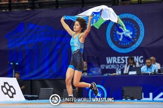 Исторический результат: впервые наша девушка стала чемпионкой мира по женской борьбе!