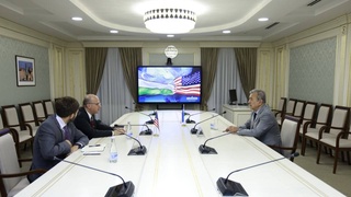 В Сенате состоялась встреча с Чрезвычайным и Полномочным Послом США в Узбекистане