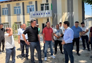 Жойларда янги барпо этилаётган мактабларда қурилиш жараёнларининг бориши қандай?