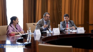 The Central Bank held a meeting with the delegation of the European Bank for Reconstruction and Development