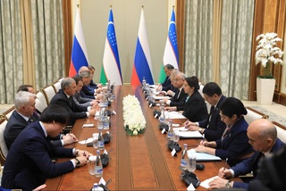 Tanzila Narbayeva held a meeting with the Chairman of the State Duma of the Federal Assembly of the Russian Federation Vyacheslav Volodin