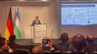 Министр энергетики выступил на заседании Германо-узбекского делового совета