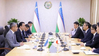 A meeting was held with the new head of the JICA representative office in Uzbekistan