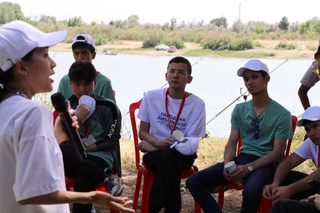 Sirdaryo sohilida ekologik aktsiya o'tkazildi