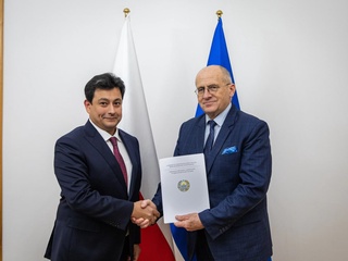 Өзбекстанның жаңадан тағайындалған елшісі Польша Сыртқы істер министріне сенім грамоталарының көшірмелерін тапсырды