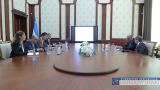 В Центробанке Узбекистана проведена встреча с руководством Альянса за финансовую доступность