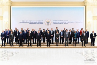 O‘zbekiston Respublikasi Prezidenti huzuridagi Xorijiy investorlar kengashining birinchi yalpi majlisi bo‘lib o‘tdi