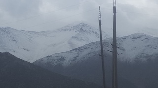 Zomin togʻlariga qor yogʻdi