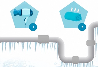 Сув қувурлари музламаслиги учун нима қилиш керак?