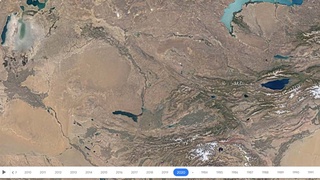 В Google Earth появилась возможность увидеть, как менялась Земля последние 37 лет