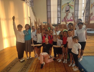 В Навоийской области провели отбор по спортивной гимнастике