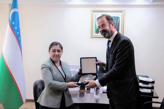 Ombudsman Niderlandiyaning O'zbekistondagi yangi elchisi bilan uchrashdi