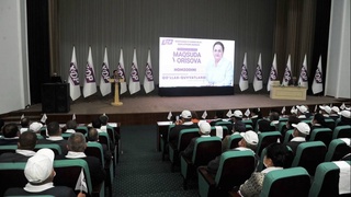 Президентликка номзод Мақсуда Ворисованинг қорақалпоғистонлик сайловчилар билан учрашуви бошланди