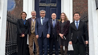 CEI presented the trends of economic development in Central Asia at the Chatham House Institute