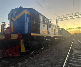 «Узтемирйулконтейнер» запустил первый контейнерный поезд с собственными вагонами по маршруту «Ташкент - Алтынколь»