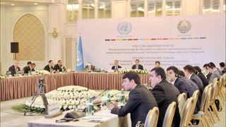 В Ташкенте прошел Экономический форум и заседание Руководящего совета Специальной программы ООН для экономик Центральной Азии (SPECA)