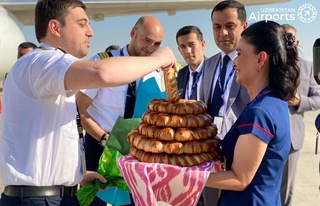 “Georgian Airlines” aviakompaniyasi Navoiyga parvozlarni amalga oshira boshladi