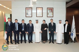 Мактабгача ва мактаб таълими вазирлиги делегацияси БААда хизмат сафарида бўлиб турибди
