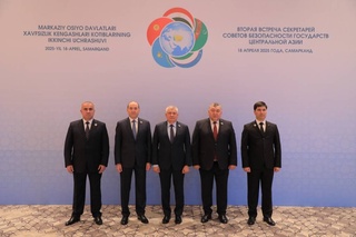 Samarqandda Markaziy Osiyo davlatlari Xavfsizlik kengashlari kotiblarining ikkinchi uchrashuvi boʻlib oʻtdi