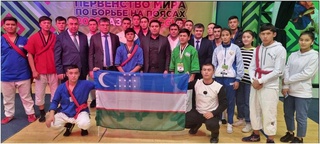 Варзишгарони Ӯзбекистон дар чемпионати ҷаҳон оид ба гӯштии камарбандӣ миёни писарону духтарон 22 медал ба даст оварданд