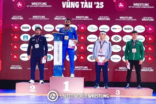 Борцы Узбекистана (U23) завоевали 16 медалей на чемпионате Азии во Вьетнаме