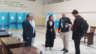 Международные наблюдатели в Навоийской области