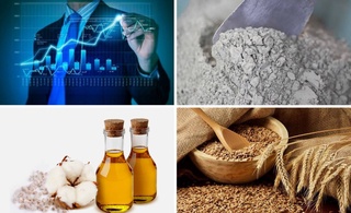 На Узбекской республиканской товарно-сырьевой бирже снизились цены на цемент, хлопковое масло и пшеницу