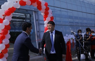 Мингбулоқ туманида замонавий иссиқхона фойдаланишга топширилди